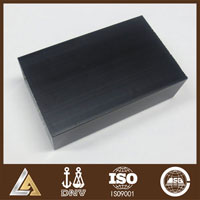anodized black