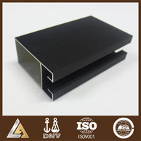sand blasting anodized black matt