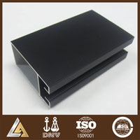 sand blasting anodized black matt