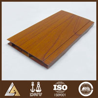 wood grain aluminum profile