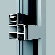 100,110,120,130,140, 150,160,180 series curtain wall with exposed and hidden frames (65 wide)