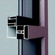 55,60,70,100 series curtain wall with exposed frame (50 wide)