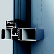 WMQ120,150,200 series curtain wall with exposed frames and hidden frames (60-100 wide)