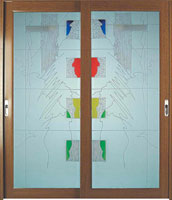 hanging door