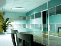 high partition tall obstruct doors