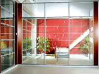 high partition tall obstruct doors