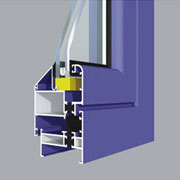 GR45 thermal insulation glue injection casement doors and windows