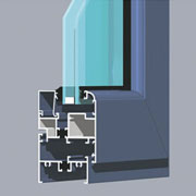 GR50B thermal insulation glue injection casement doors and windows