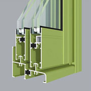 GR75 thermal insulation glue injection sliding doors and windows
