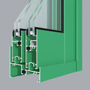 GR88 thermal insulation glue injection sliding doors and windows