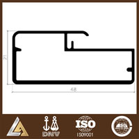 aluminum profile drawing