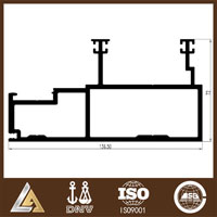 aluminum profile drawing
