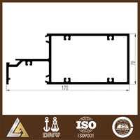 aluminum profile drawing