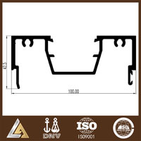 aluminum profile drawing