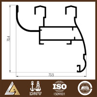 aluminum profile drawing