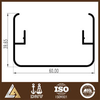 aluminum profile drawing
