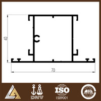 aluminum profile drawing