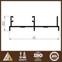 aluminum profile drawing