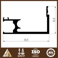 aluminum profile drawing