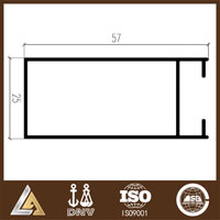 aluminum profile drawing