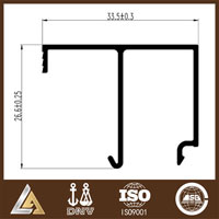 aluminum profile drawing