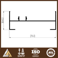 aluminum profile drawing