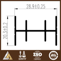 aluminum profile drawing