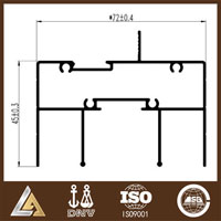 aluminum profile drawing