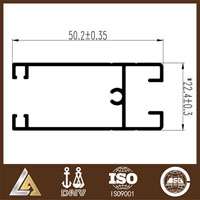 aluminum profile drawing