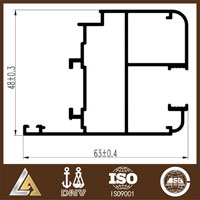 aluminum profile drawing
