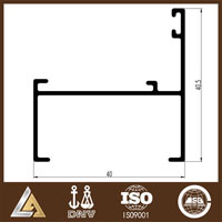 aluminum profile drawing