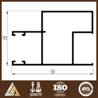 aluminum profile drawing