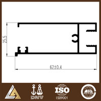aluminum profile drawing