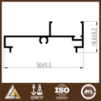 aluminum profile drawing