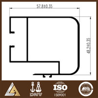 aluminum profile drawing