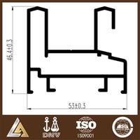 aluminum profile drawing