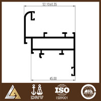 aluminum profile drawing