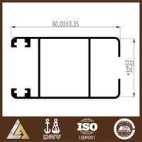 aluminum profile drawing