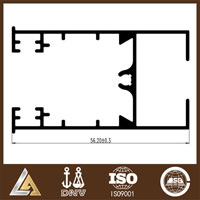aluminum profile drawing