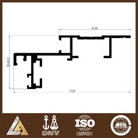 aluminum profile drawing
