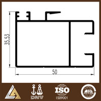 aluminum profile drawing