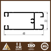 aluminum profile drawing