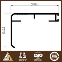 aluminum profile drawing