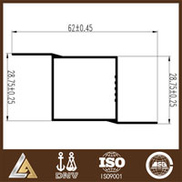 aluminum profile drawing