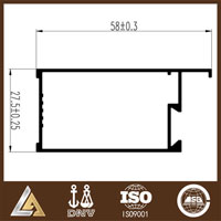 aluminum profile drawing