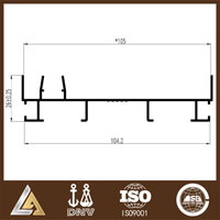 aluminum profile drawing