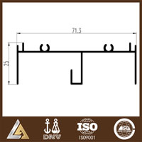 aluminum profile drawing