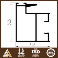 aluminum profile drawing