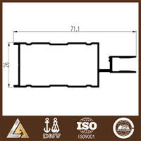 aluminum profile drawing