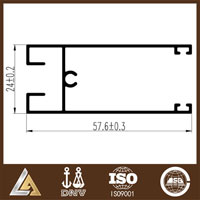 aluminum profile drawing